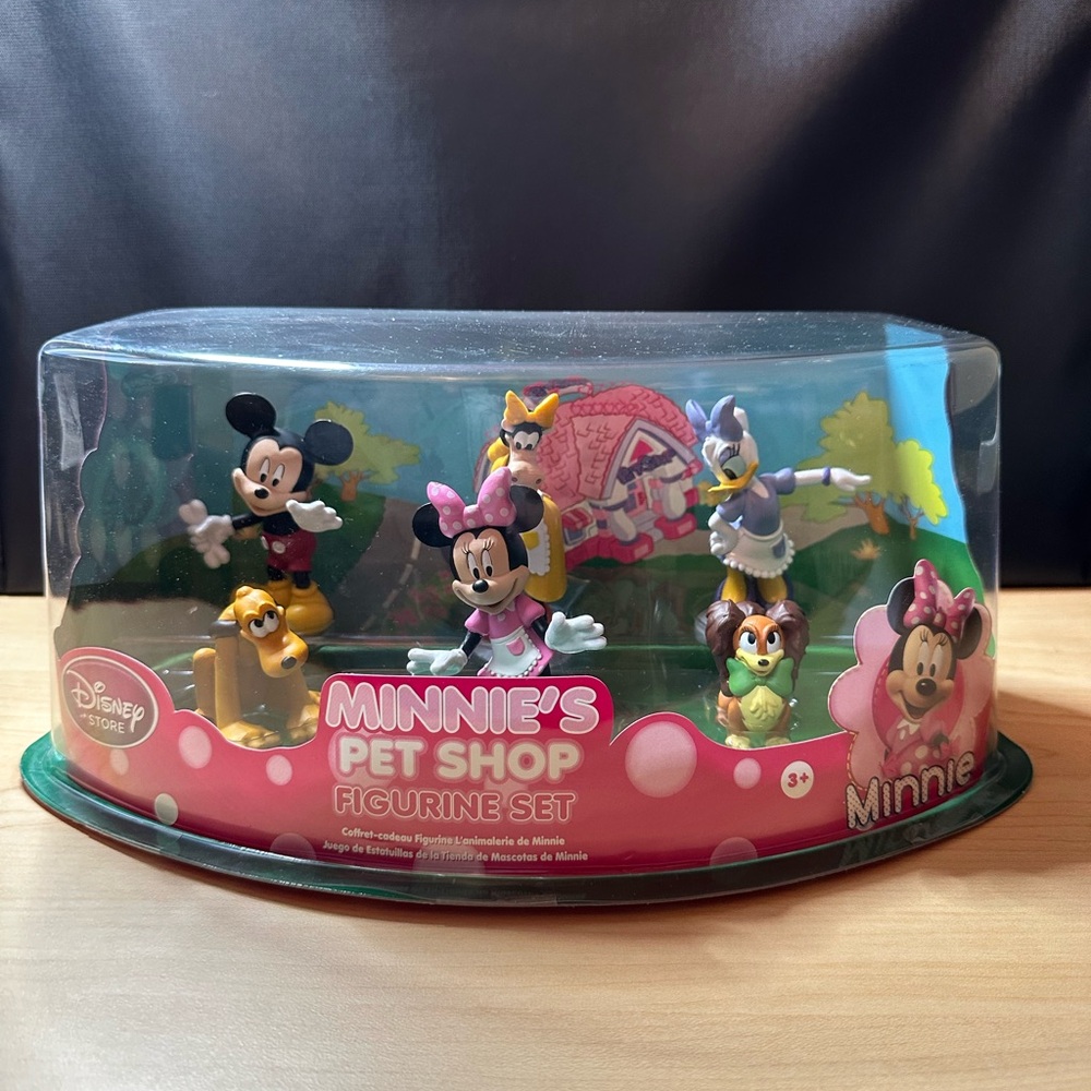 Disney Minnie Mouse and Friends Figurine Set (Pet Shop)